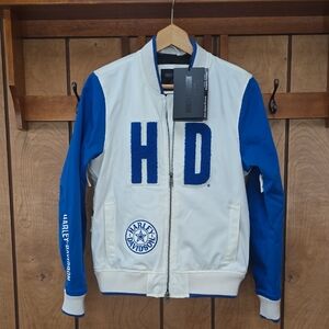 Harley-Davidson® Women's Waverly Zipper Bomber Riding Jacket. NEW!!